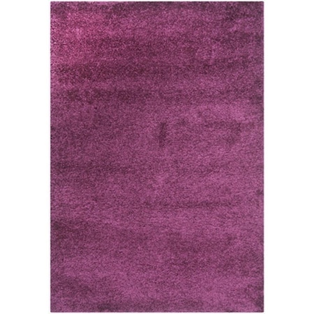 Safavieh 2 ft. 3 in. x 9 ft. Runner Purple California Shag Rug SG151-7373-29